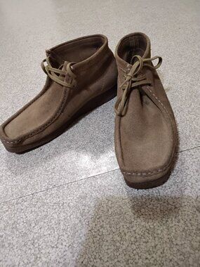 Clarks Shacre II Run Suede Wallabee Style Shoes Men's Size 10.5